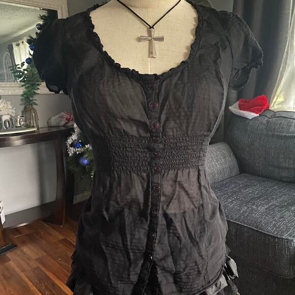 Guess Tops - Y2k milkmaid top